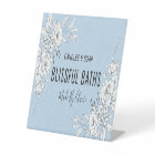 Savon Et Bougie Maison Bleus Et Blancs