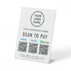 Scanner pour payer les codes QR Logo Paypal Venmo