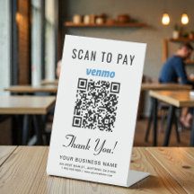 Scannez pour payer le code QR Venmo