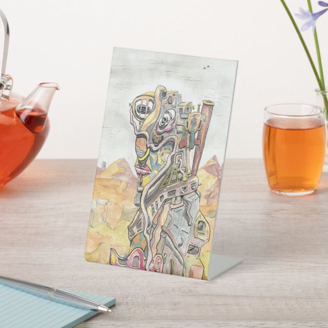 Signe De Table Scavenger (In SItu)