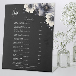 Signe De Table Services de Spa Noir Blanc