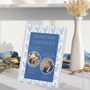 Signe De Table Signature Cocktails Chinoiserie Barre de Mariage S