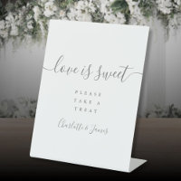 Signature grise écriture Love Is Sweet Favor