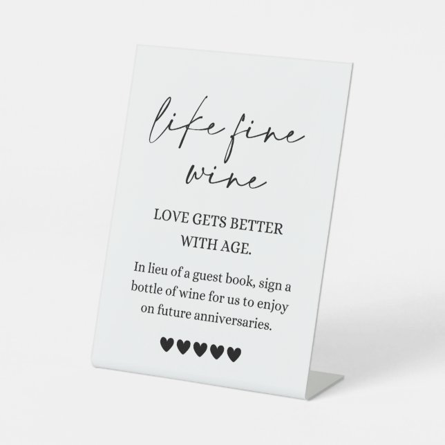 Signe De Table signer notre livre d'or (Recto)