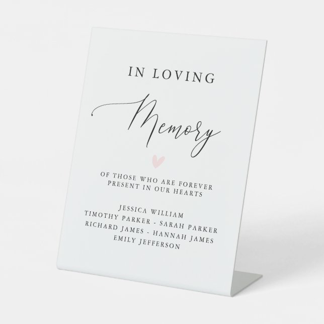 Signe De Table Simple calligraphie Mariage russe (Recto)