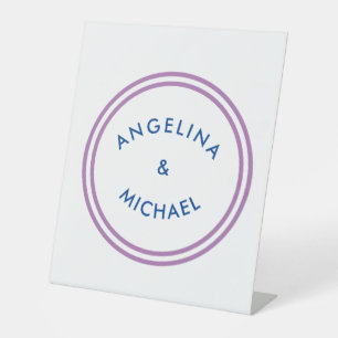 Signe De Table Simple minimaliste moderne unique