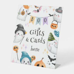 Signe De Table Spooktacular Halloween Anniversaire mignon Fantôme