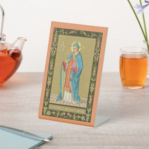 Signe De Table St. Thomas Becket avec épée en mitre (P 005)