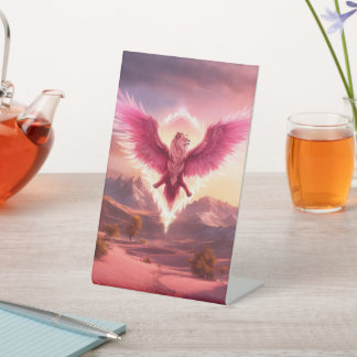 Signe De Table Stand L Acrylique, Pour Publicité