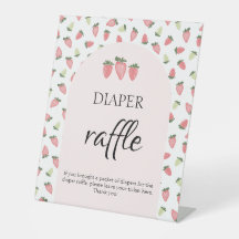 Symbole de Baby shower de fraise sauvage