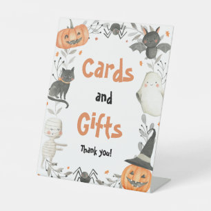 Signe De Table Symbole de Baby shower et cadeaux d'Halloween