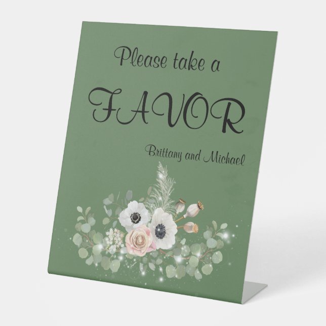 Signe De Table Symbole de Mariage Faveurs (Recto)