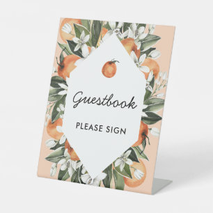 Signe De Table Symbole du Baby shower Clementine Little Cutie