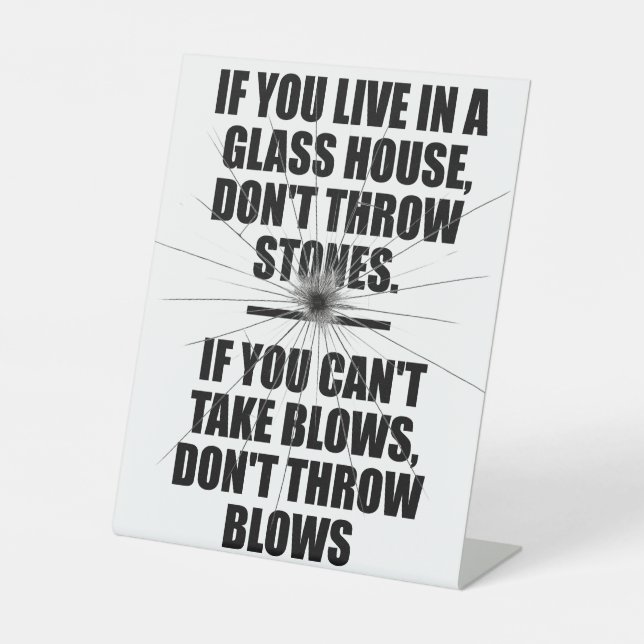 Signe De Table Symbole du bureau de motivation (Recto)