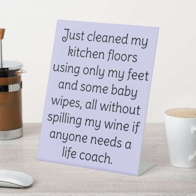 Signe De Table Symbole du bureau de pédiatrie de maman (In SItu)