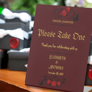 Signe De Table SYMBOLE Éternel Mariage D'Amour