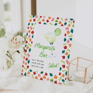 Signe De Table Symbole Fiesta Coloré Margarita Bar