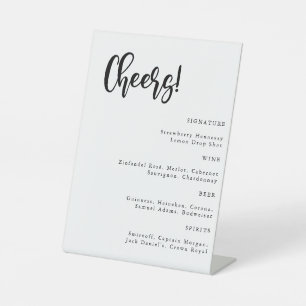 Signe De Table Symbole minimaliste moderne simple Mariage