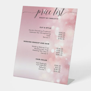 Signe De Table Symbole moderne, pricelist