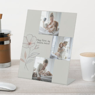 Signe De Table Symbole Pedestal personnalisé - Cadeau de fête des