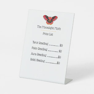 Signe De Table Symbole Pedeste de teint blanc Vintage style tatou