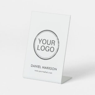 Signe De Table Symbole simple de socle professionnel