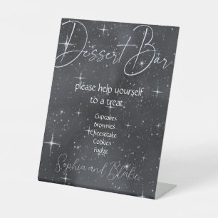 Signe De Table Symbole Starry Night Celestia Dessert Bar