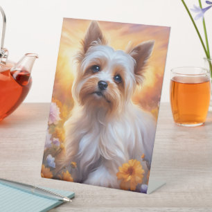 Signe De Table Symbole Yorky-Pedestal