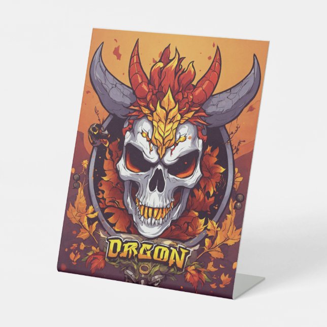 Signe De Table Symboles d'encombrement de roche et de rouleau (Recto)