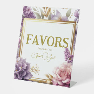 Signe De Table Sympathique Lilac Vignoble Fête des mariées Faveur