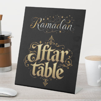 Signe De Table Table Ramadan Iftar
