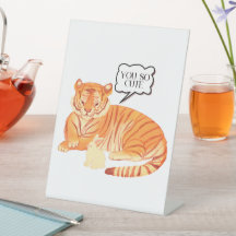 Tigre et Lapin Amitié – Illustra d'animaux mignons