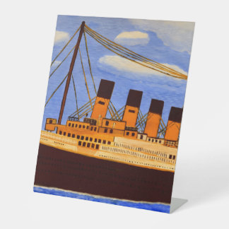 Signe De Table Titanic Ship 
