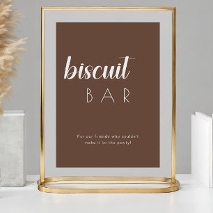Signe De Table Traitement minimaliste de chien Favoriser Biscuit 