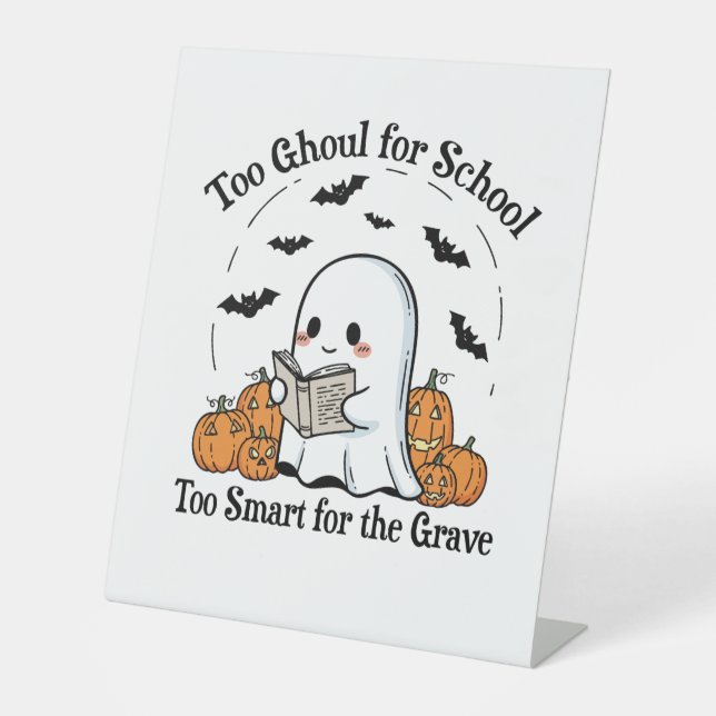 Signe De Table Trick ou Treat Halloween (Recto)