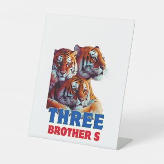 Signe De Table Trois frères tiger s