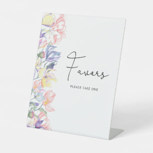 Signe De Table Un peu de fleur sauvage est en route pour Favors