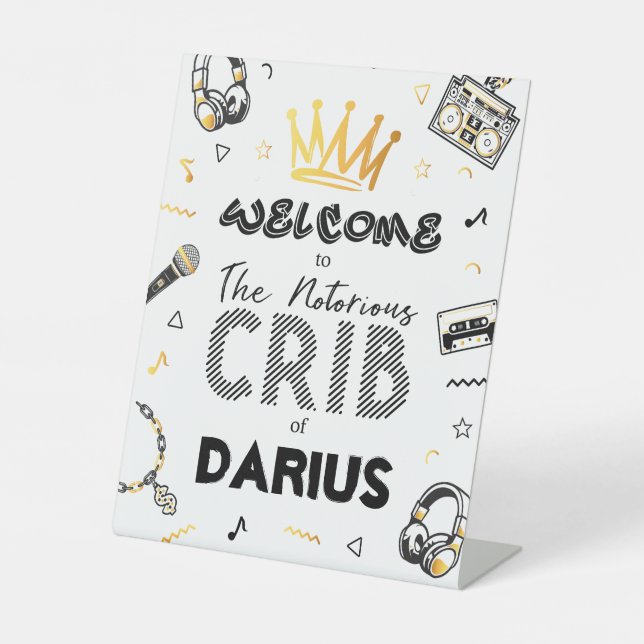 Signe De Table Une Affiche de bienvenue célèbre, La Grande (Recto)