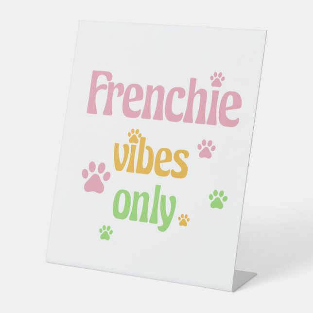 Signe De Table Vibes françaises uniquement (Recto)