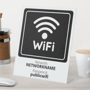 Signe De Table Wifi Gratuit