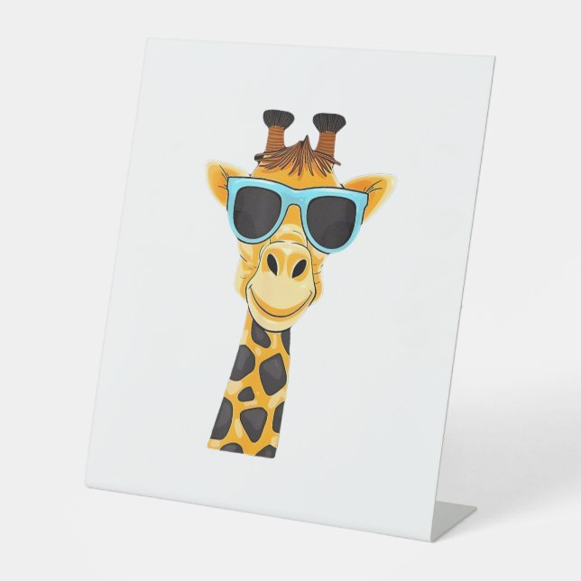 Signe De Table Zookeeper Zoo Crew Wild Print African Safari Squad (Recto)