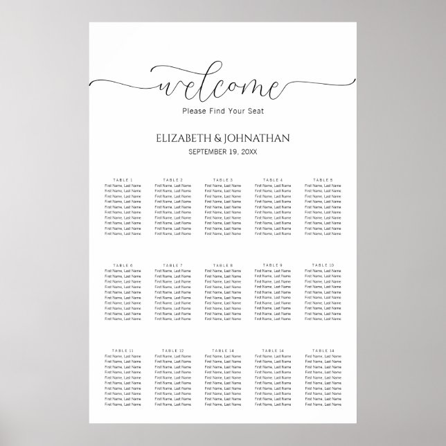 Signe de tableau de bord du Mariage de script mini (Devant)