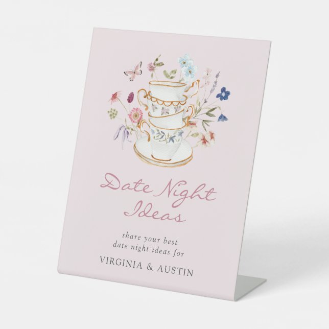 Signe d'idées nocturne rose (Recto)