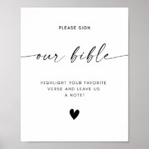 Signe du livre d'or du Mariage biblique
