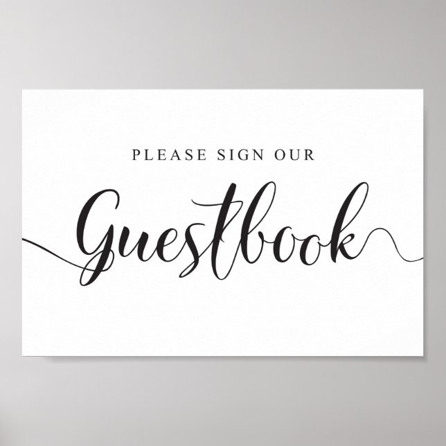 Signe du livre d'or mariage. Veuillez signer notre (Devant)