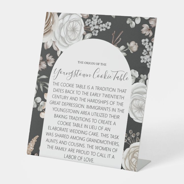 SIGNE DU MARIAGE DE TABLE DE COOKIE JEUNE (Recto)