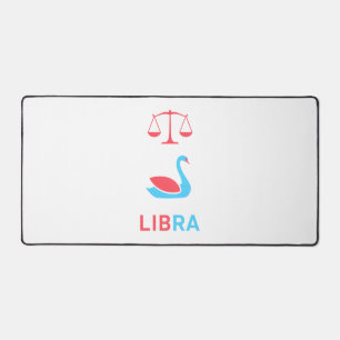 Signe du zodiaque Balance Cygne minimaliste pastel