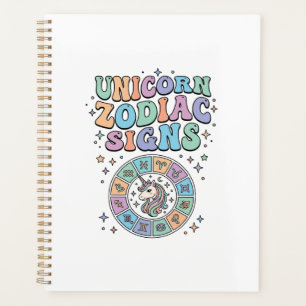 Signe du zodiaque licorne Kawaii Design vectoriel_