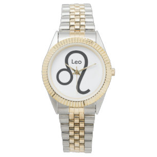 Signe du zodiaque Lion.  Montres pour hommes.