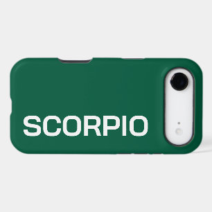 Signe du zodiaque NOM PERSONNALISÉ VERT MODERNE ÉL